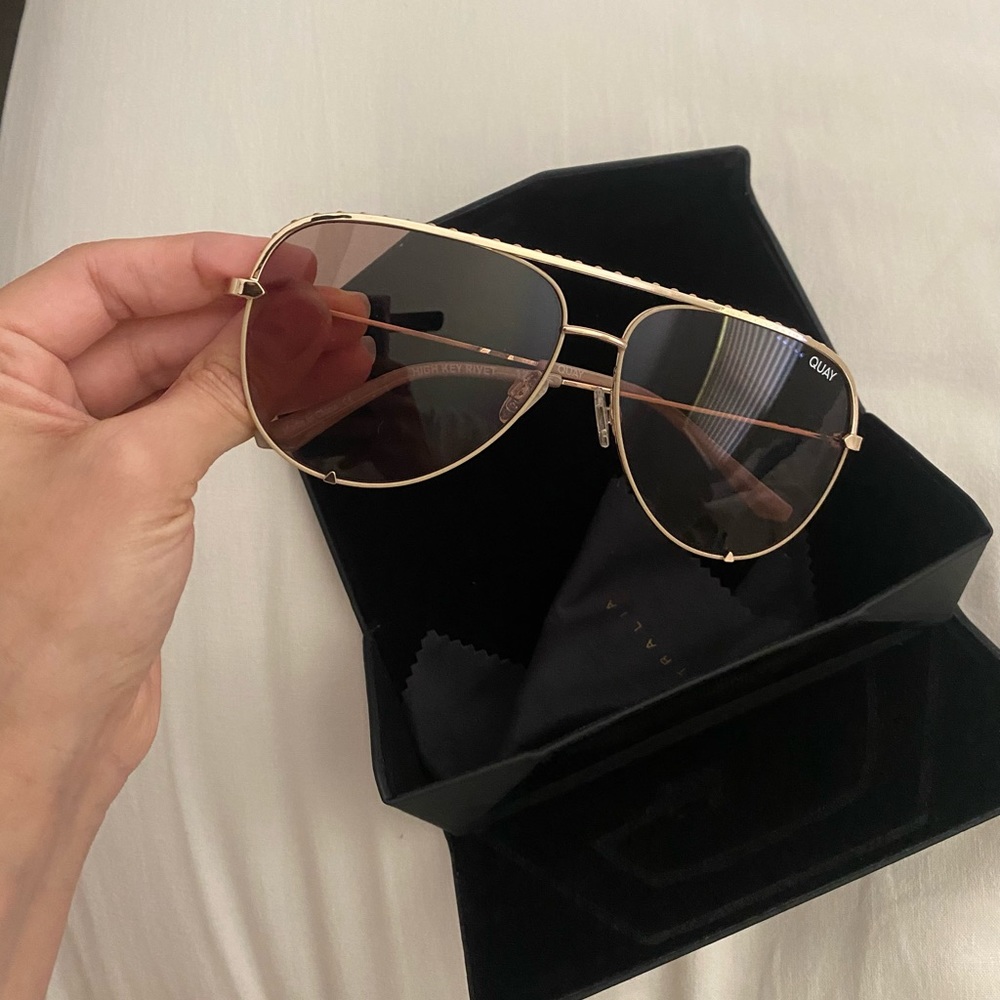 Quay High Key Rivet Sunglasses